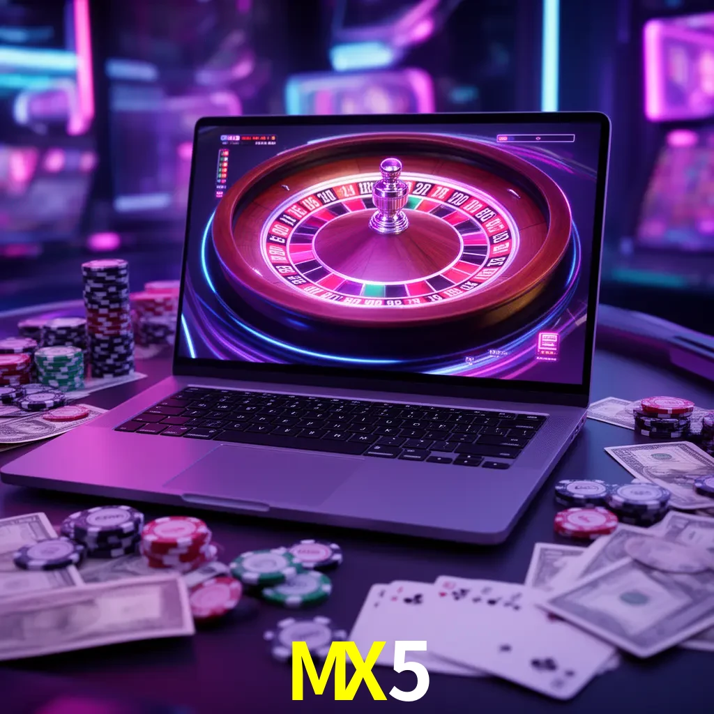 Centro móvil MX5 con casino, cajero, bonos, app y acceso de cuenta para México